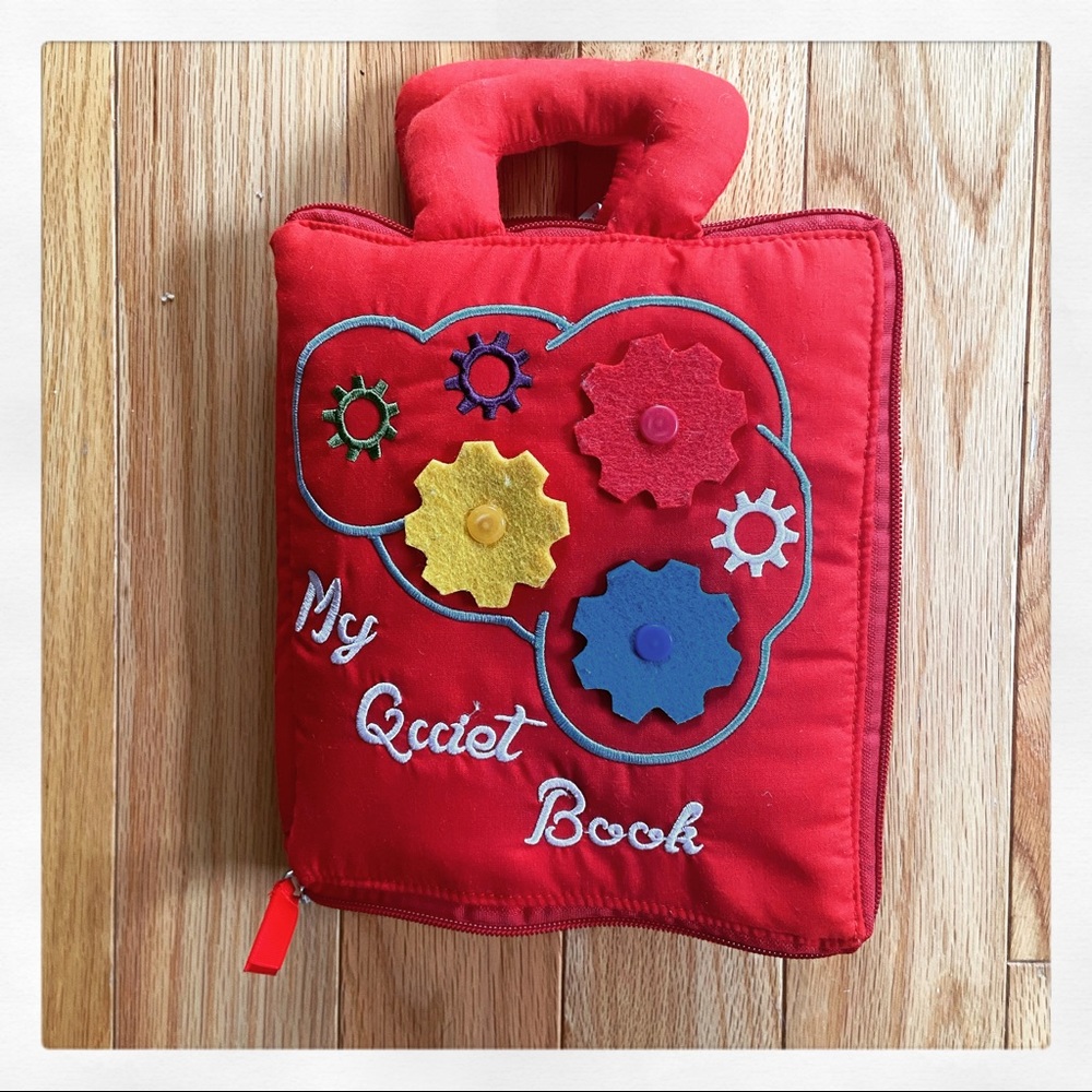 My Quiet Book - Red Interactive Learning Toy